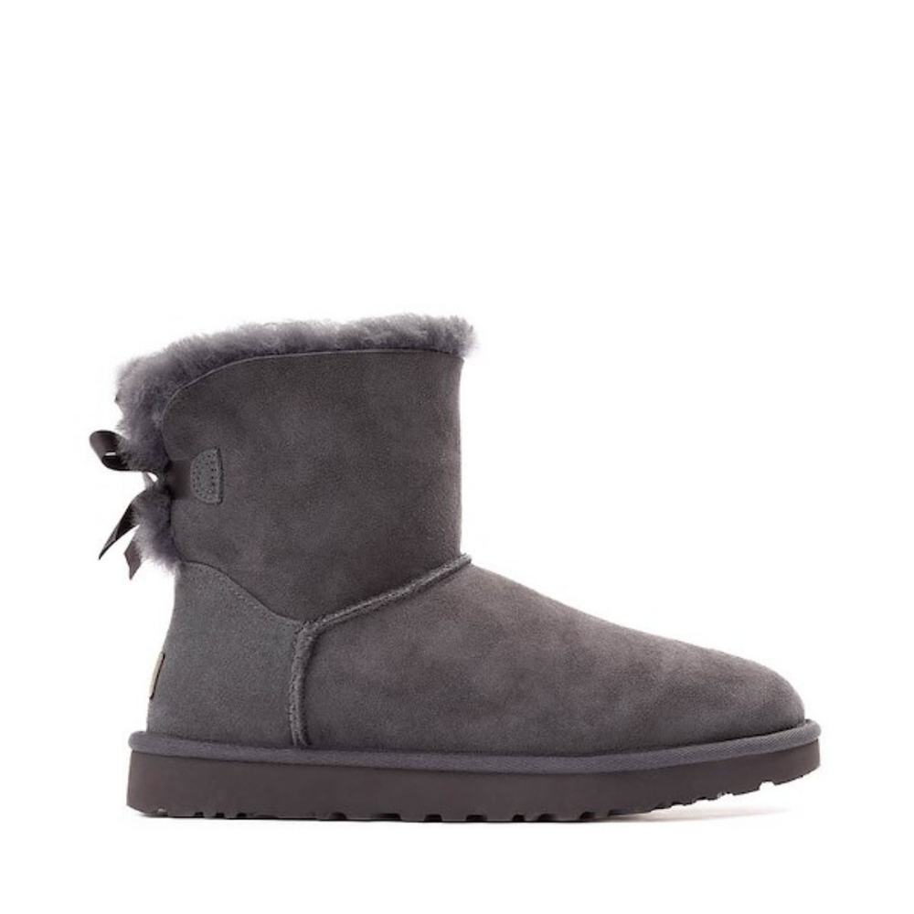 UGG Low Grey Bailey Bow, US 8